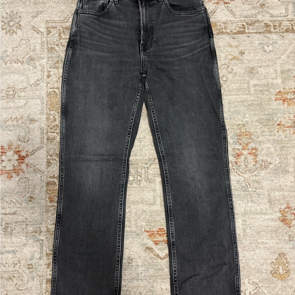 Everlane Women's Black Straight Leg Jeans
